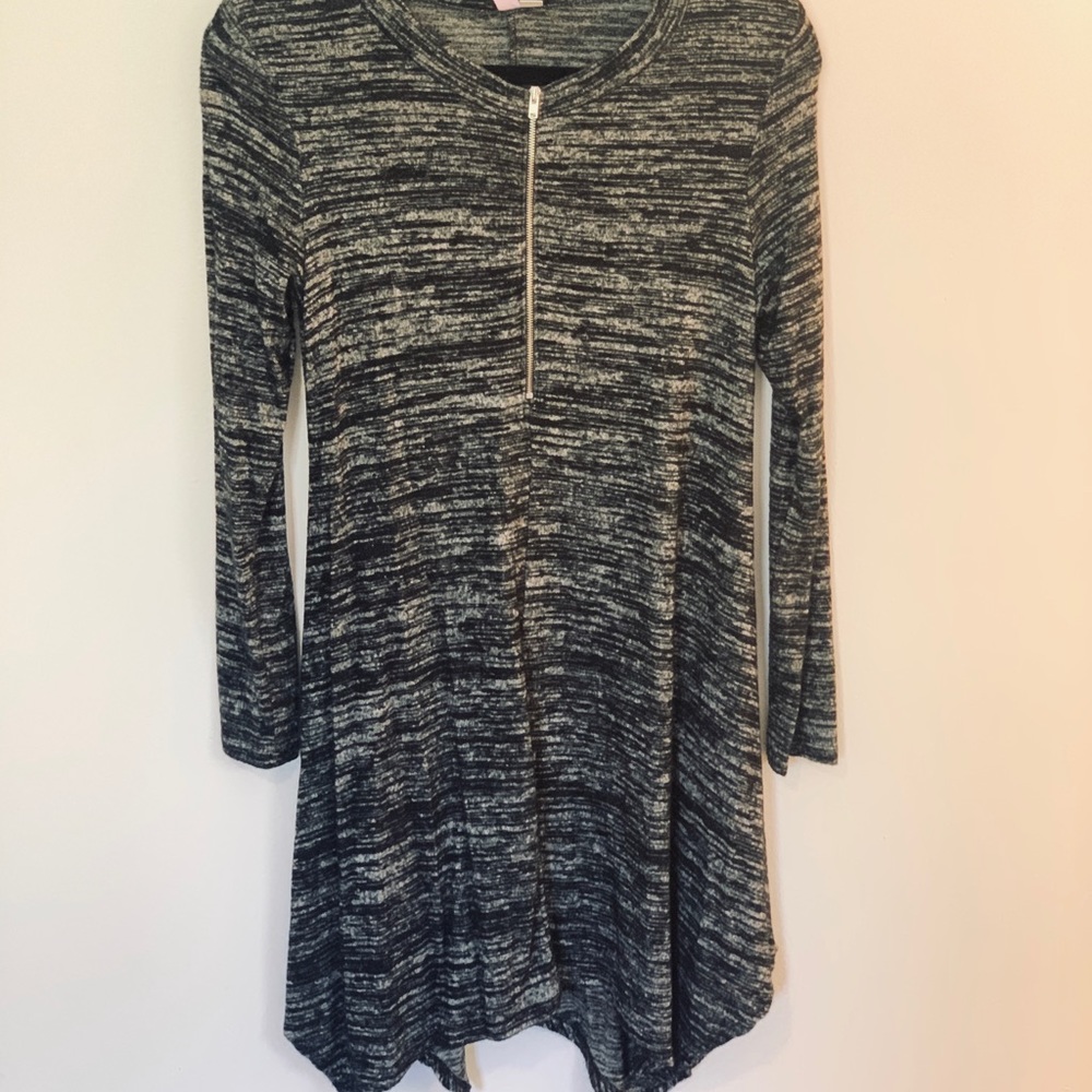Heather gray tunic dress (NWT)